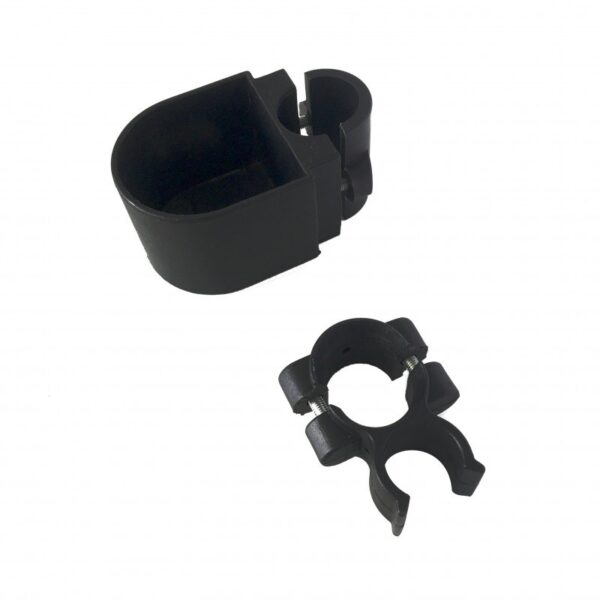 Wheelchair-mounted Crutch Holder
