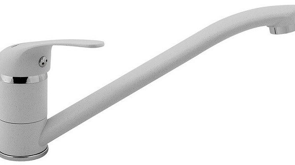 Pyramis Μπαταρία Κουζίνας Πάγκου Λευκή