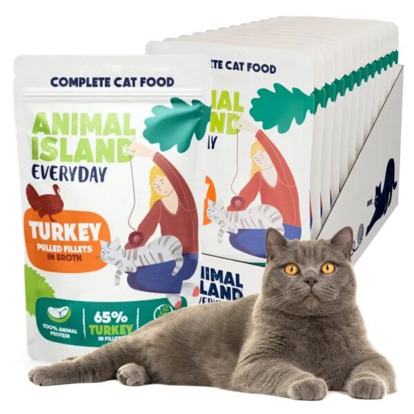 Animal Island Υγρή Τροφή 12x85gr