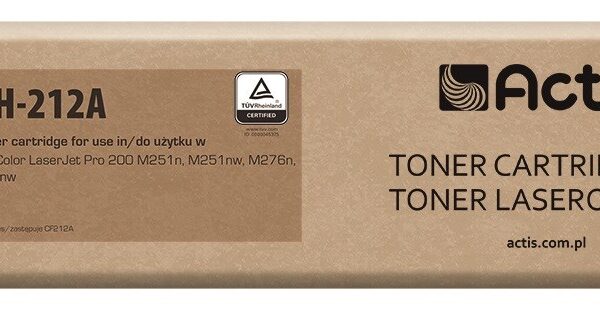 Actis Συμβατό Toner για Laser Εκτυπωτή HP 131A CF212A 1800 Σελίδων Κίτρινο
