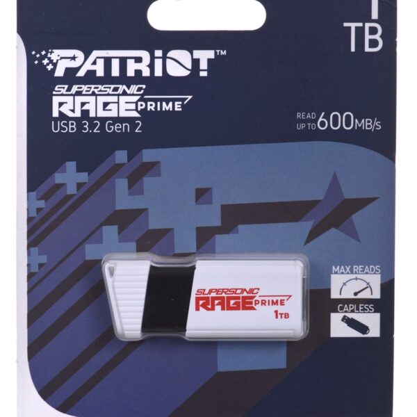 Patriot Rage Prime 600 MB/S 1TB USB 3.2 8K IOPS