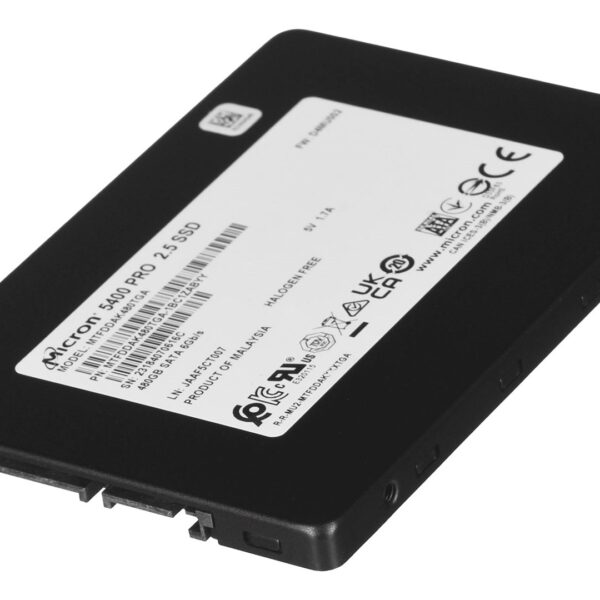 SSD Micron 5400 PRO 480GB SATA 2.5" MTFDDAK480TGA-1BC1ZABYYR (DWPD 1.5)