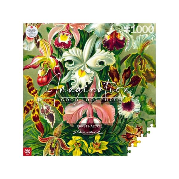 Ernst Haeckel Orchid/orchid Puzzle 2D 1000pcs