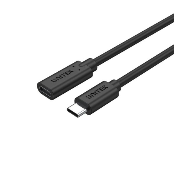 Unitek EXTENSION USB 3.2 USB-C male - USB-C female 100W 1.5m (C14086BK-1.5M)