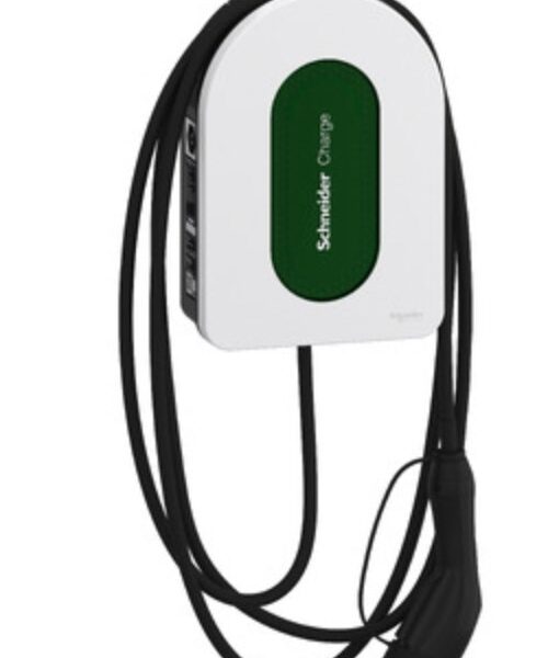 Schneider Electric Επιτοίχιος Τριφασικός Σταθμός Φόρτισης 11kW με Ενσωματωμένο Καλώδιο Type 2 (EVH5A11N2C5)