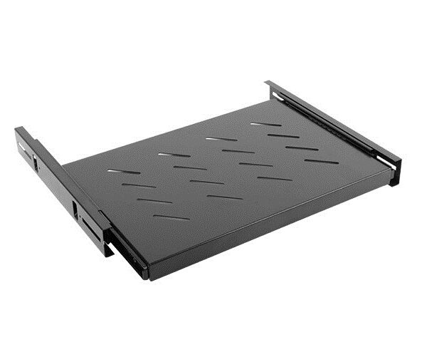 Lanberg Ράφι 1U 19" 465x350mm Μαύρο