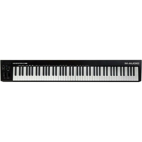 M-Audio Midi Keyboard Keystation 88 MK3 με 88 Πλήκτρα σε Μαύρο Χρώμα