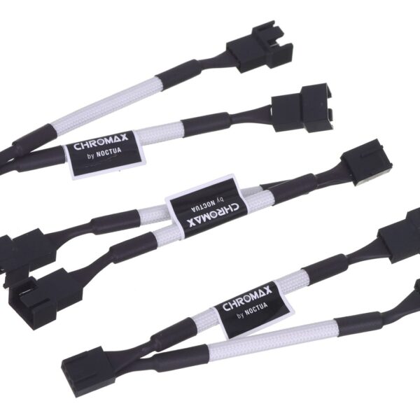 Noctua Chromax NA-SYC1 4-Pin pwm - 2x 4-Pin pwm Cable Μαύρο