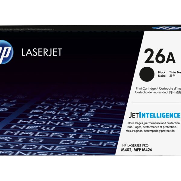 HP 26A Γνήσιο Toner Laser Εκτυπωτή Μαύρο 3100 Σελίδων (CF226A)