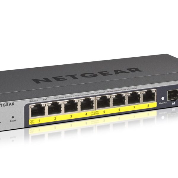 NETGEAR GS110TP Managed L2/L3/L4 Gigabit Ethernet (10/100/1000) Power over Ethernet (PoE) Grey