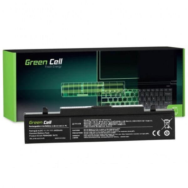 Green Cell Συμβατή Μπαταρία για Samsung R519/R522/R530/R540/R580 με 4400mAh