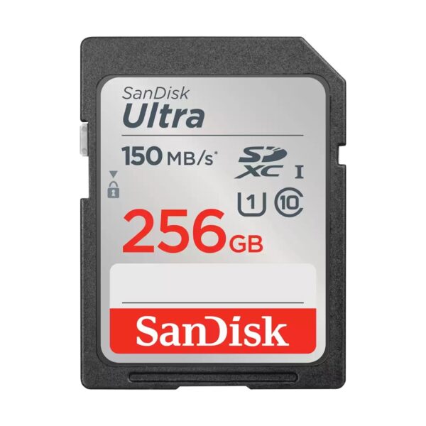 Sandisk Ultra SDXC 256GB Class 10 U1 UHS-I