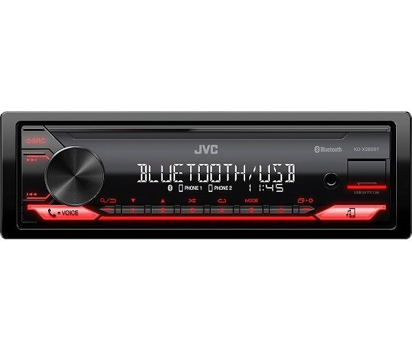 JVC Ηχοσύστημα 1 DIN με Bluetooth & USB