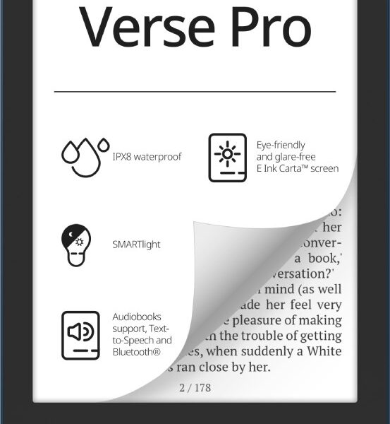 Pocketbook Verse Pro με Οθόνη Αφής 6" (16GB) Μπλε