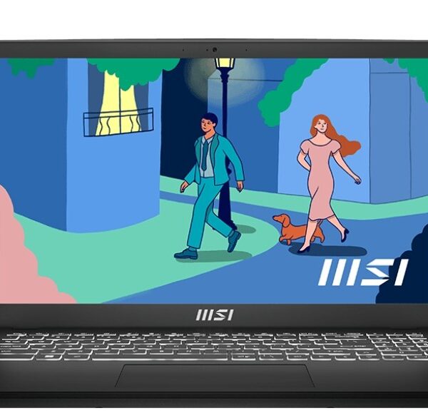 MSI Modern 15 B13M-1086PL Intel® Core™ i7 i7-1355U Laptop 39.6 cm (15.6") Full HD 16 GB DDR4-SDRAM 512 GB SSD Wi-Fi 6E (802.11ax) Windows 11 Black