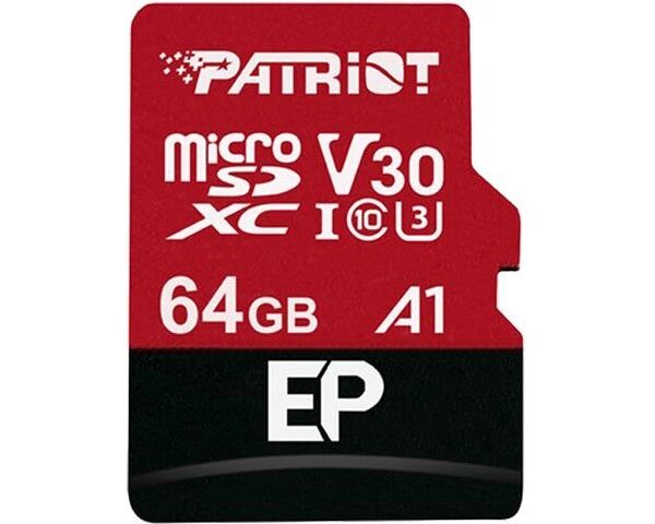 Patriot Memory PEF64GEP31MCX memory card 64 GB MicroSDXC Class 10