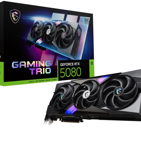 MSI GeForce RTX 5080 16GB Gaming Trio OC