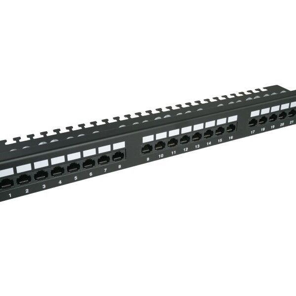 A-LAN Patch Panel για Rack 1U 19" 24 Θυρών