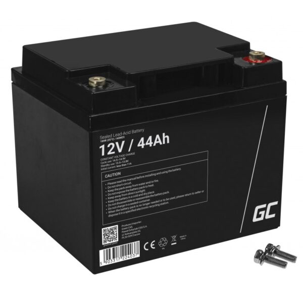 Green Cell με Χωρητικότητα 44Ah και Τάση 12V AGM23 1τμχ