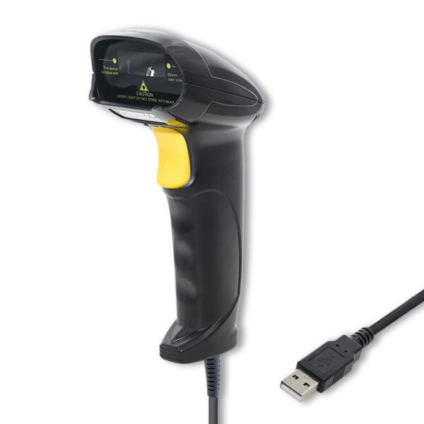 Qoltec Scanner Χειρός Ενσύρματο με Δυνατότητα Ανάγνωσης 1D Barcodes