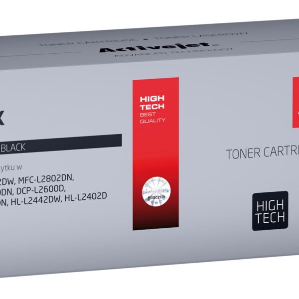 Active Jet Συμβατό Toner για Laser Εκτυπωτή Brother TN2590XL 3000 Σελίδων Μαύρο High Yield