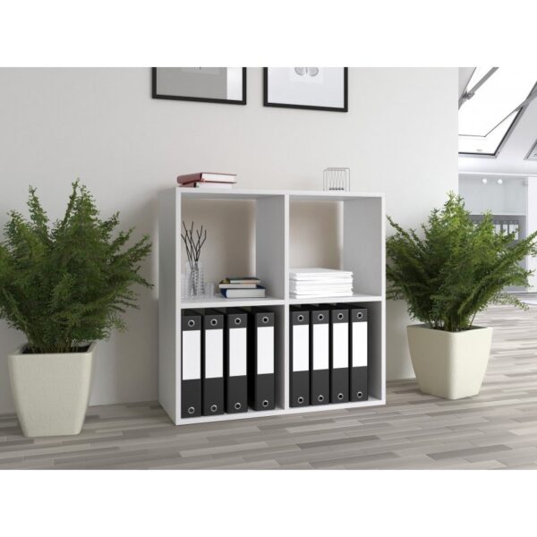 Βιβλιοθήκη Malax 75x30x74εκ. Biel