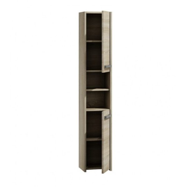 Topeshop S30 Στήλη Μπάνιου Δαπέδου Μ30xΒ30xΥ170cm Sonoma