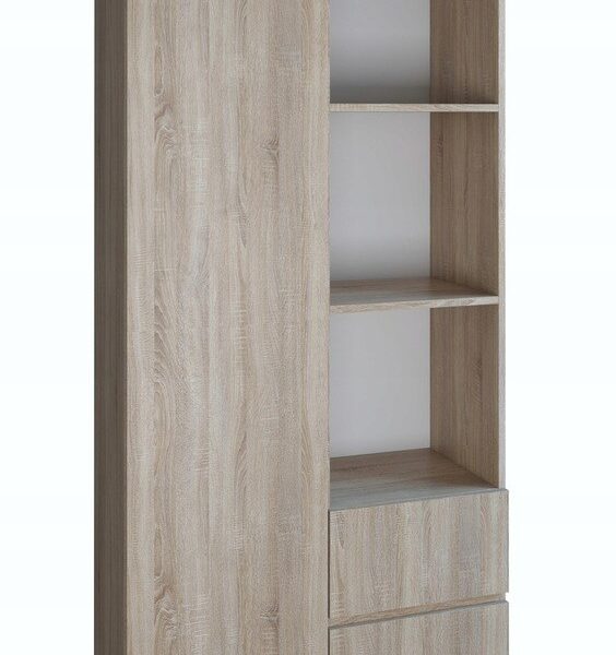 Βιβλιοθήκη 80x35x180εκ. Μπεζ