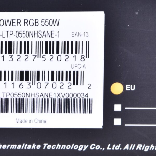 Thermaltake Litepower RGB 550W Full Wired