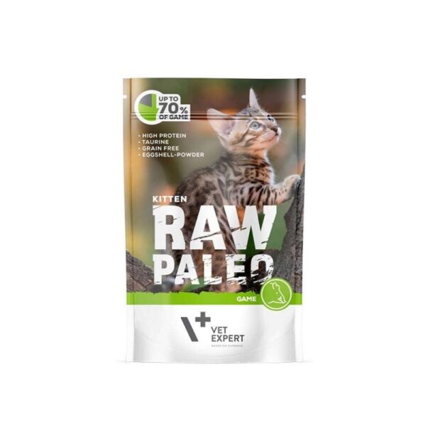 VetExpert Raw Paleo Kitten Game 100gr