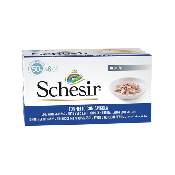 Schesir Υγρή Τροφή 6x50gr