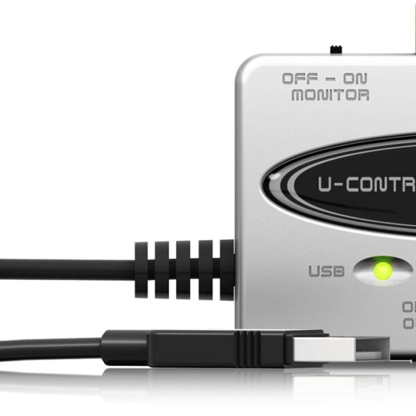 Behringer Εξωτερική Επαγγελματική Κάρτα Ήχου UCA202 Συνδεσιμότητα USB