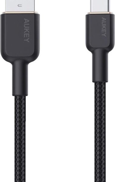 Aukey CB-NAC1 USB 2.0 USB-C male - USB-A 60W 1m