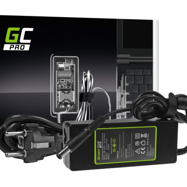 Green Cell PRO Φορτιστής Laptop 65W 19.5V 3.34A για Dell με Αποσπώμενο Καλώδιο Τροφοδοσίας 7.4 mm-5.0 mm