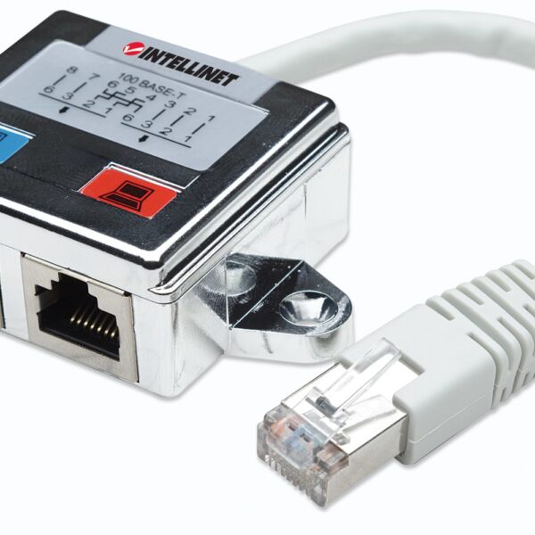 Intellinet 2-Port Modular Distributor, Cat5e, FTP