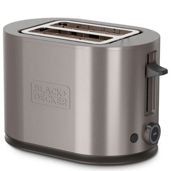 Black & Decker Φρυγανιέρα 2 Θέσεων 900W Μαύρη