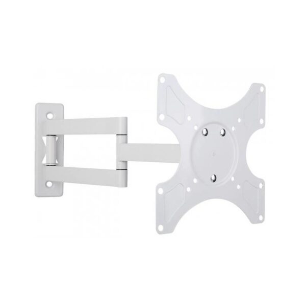 Techly ICA-LCD 2903WH Βάση Τηλεόρασης Τοίχου με Βραχίονα έως 37" και 25kg White