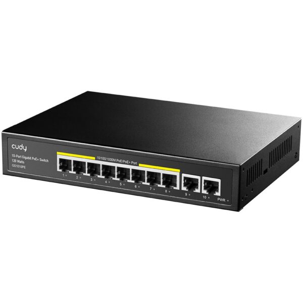 Cudy GS1010PE Unmanaged L2 PoE+