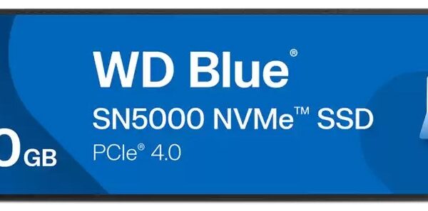 Western Digital Blue SN5000 500 GB M.2 PCI Express 4.0 NVMe 3D TLC NAND