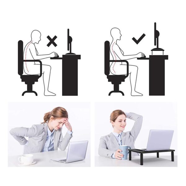 Maclean Energy (MC-946) Επιτραπέζια Βάση Οθόνης έως 13"