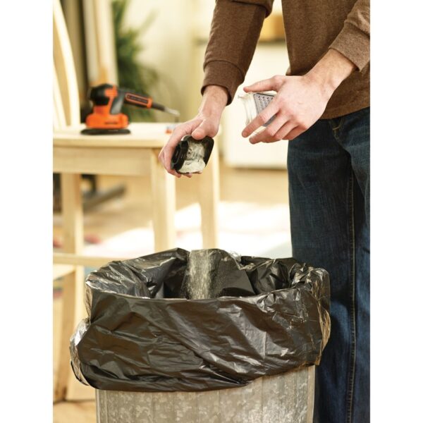 Black & Decker -QS Τριβείο Δέλτα 120W με Σύστημα Αναρρόφησης