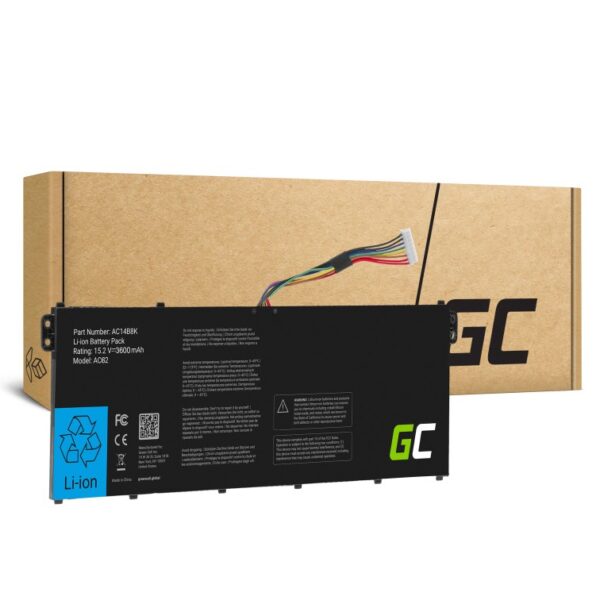 Green Cell Συμβατή Μπαταρία για Acer Aspire A515/A517/E15/ES1-512 με 3200mAh