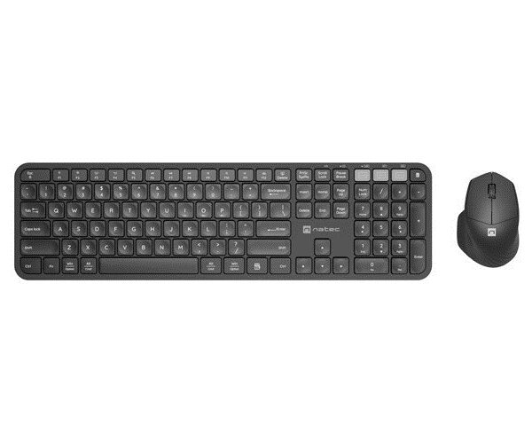 Natec Octopus 2 Ασύρματο - Σετ με Ποντίκι Αγγλικό US