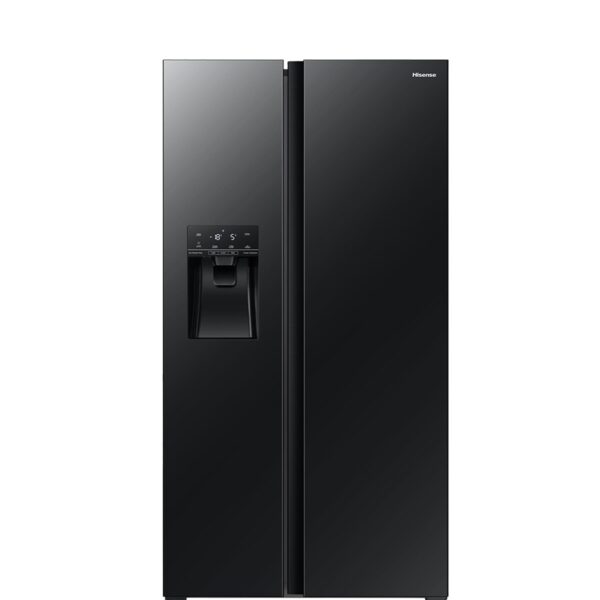 Hisense Ντουλάπα 556lt Total NoFrost Μαύρο RS694N4GBE