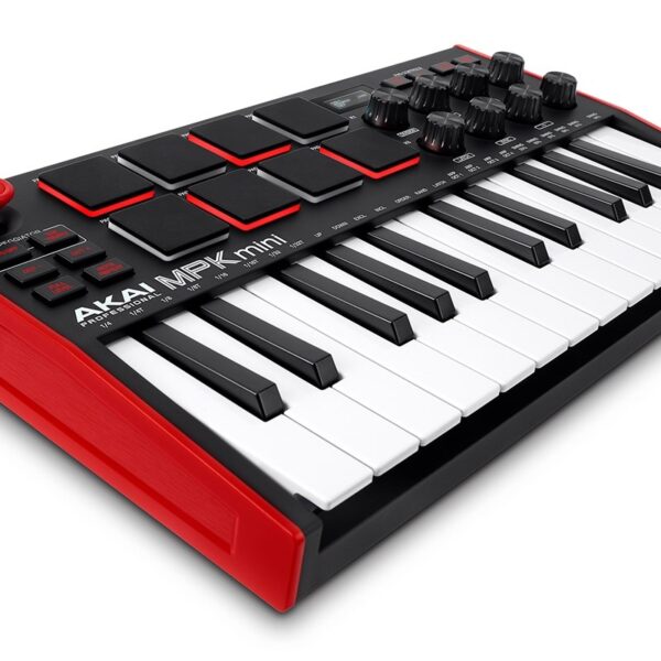 Akai Midi Controller Professional MPK Mini MK3 Case Bundle με 25 Πλήκτρα σε Μαύρο Χρώμα