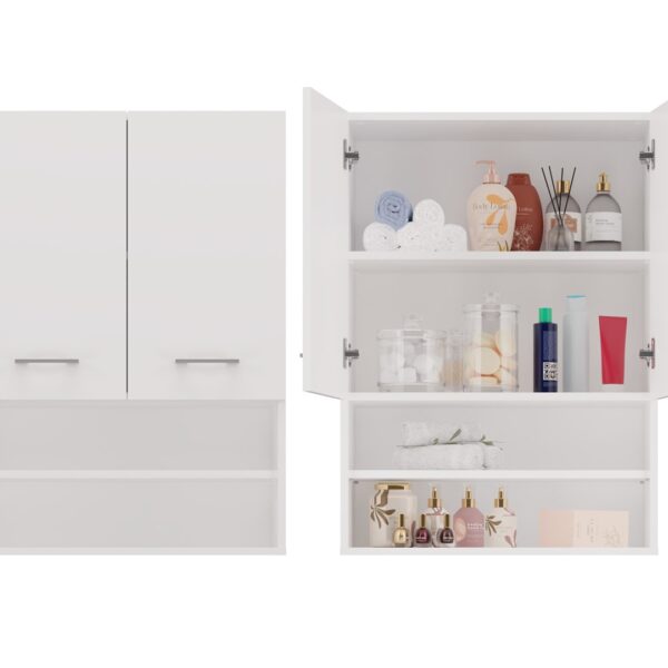 TOH Ντουλάπι Μπάνιου Λευκό