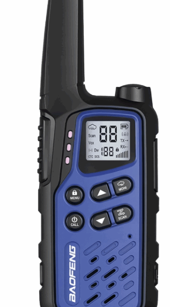 Baofeng Bf-t25e Ασύρματος Πομποδέκτης PMR 0.5W Dark Blue