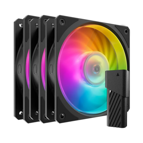 CoolerMaster Mobius 120P Case Fan 3τμχ