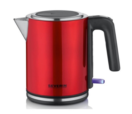Severin WK3427 1lt με Ισχύ 2400W Κόκκινος