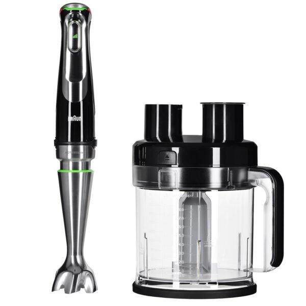 Braun Multiquick 9 Ραβδομπλέντερ με Ανοξείδωτη Ράβδο 1200W Μαύρο
